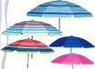 Safari - Parasol 180 polycarbonaat bescherming 22/25, meerkleurig (43163)