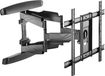 Stell SHO 7620 SLIM, support TV rétractable, noir