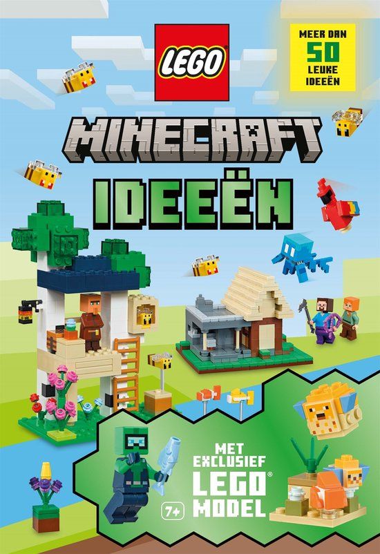 LEGO Minecraft - Ideeën (Hardcover) - 80 pagina's - 25 september 2024