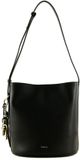 Furla Roxie Bucket Bag Nero Zwart Leren Schoudertas