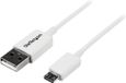 Startech 1m White Micro USB Cable - A to Micro B