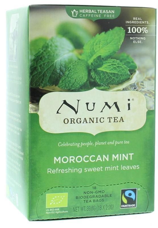 Numi Organic Tea Moroccan Mint 18st