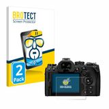 BROTECT - Screenprotector voor Olympus OM System OM-1 Mark II / OM-3 - Folie Beschermfolie transparant 2 Stuks