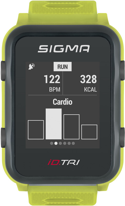 Sigma iD.TRI Basic Multisport Horloge, neon green