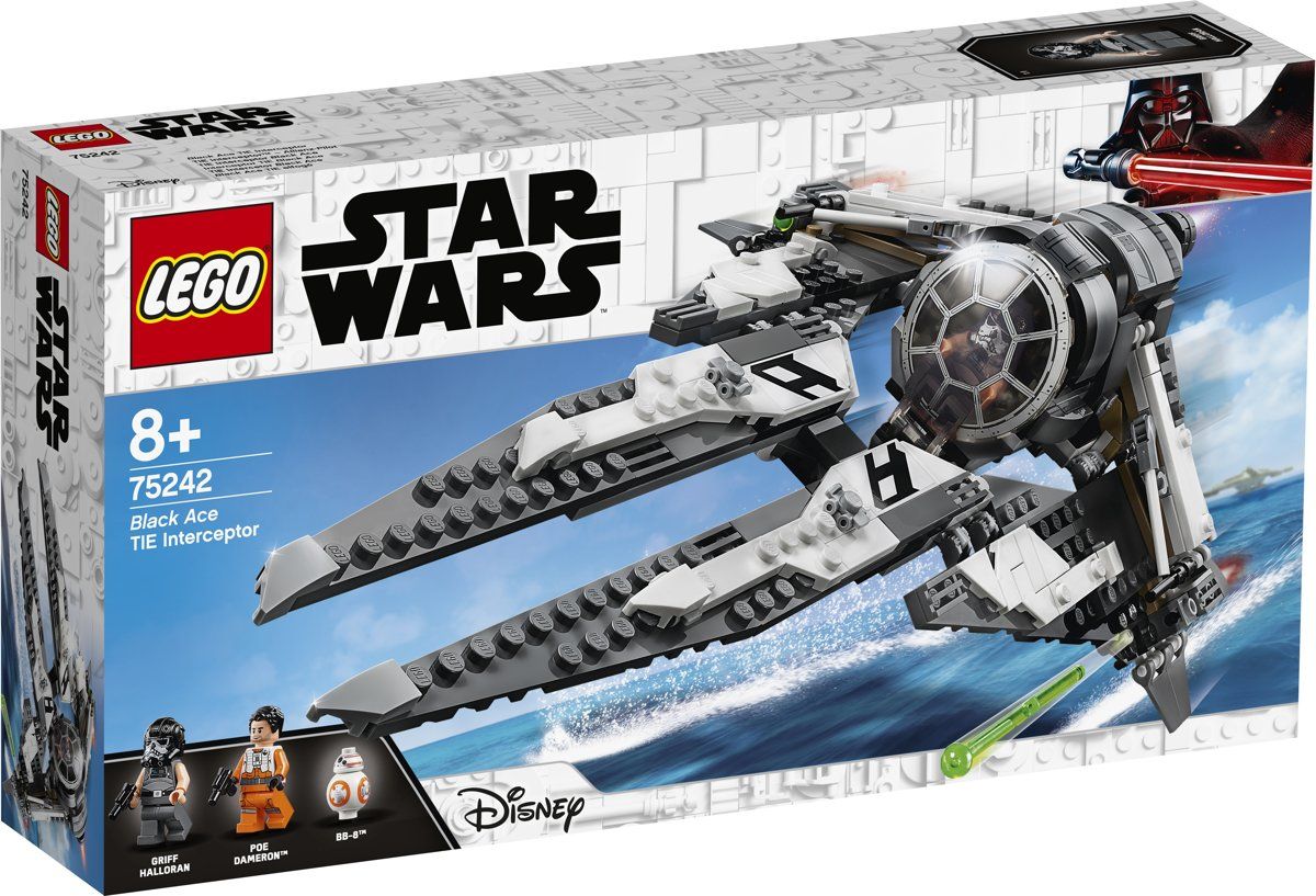 Lego Star Wars Black Ace TIE Interceptor - 75242