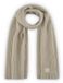 Codello Sjaal Vrouwen hellbeige Polyacryl Wol Effen Omslagdoek 30x190 cm