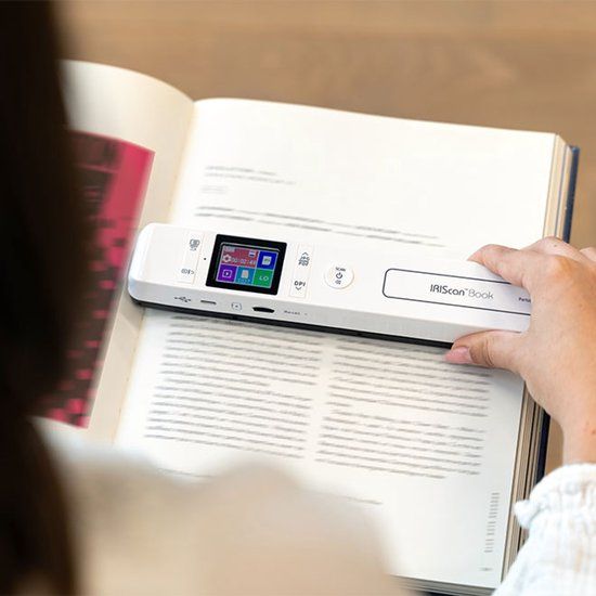 I.R.I.S. IRIScan Book 7 Handscanner A4 Wit