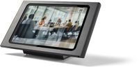 Tabdoq Professionele Bureaustandaard Voor Apple iPad Air 13-inch | Veilige Metalen Kioskbehuizing | iPad Tablethouder Portret & Landschap | Voor Kassa & Zakelijk Gebruik, zwart