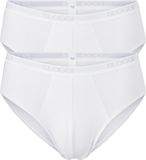 sloggi Basic midislip set van 2 heren Wit - 7613136663334