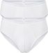 sloggi Basic midislip set van 2 heren Wit - 7613136663334