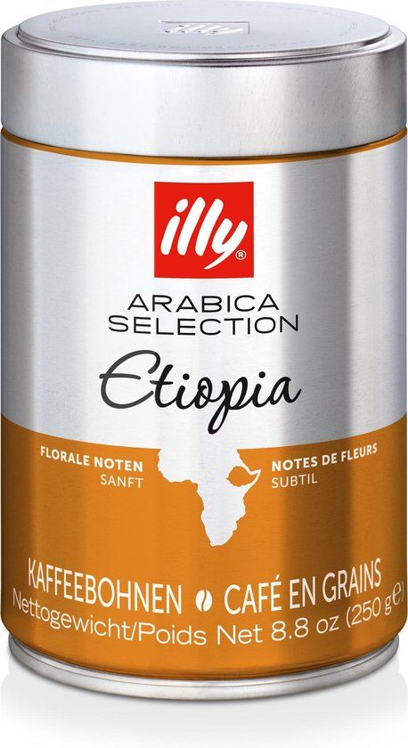 illy Arabica Selection Ethiopië Koffiebonen 6 x 250 gram