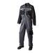 J.A.K. 102085006 Serie 10208 Werkoverall, 100% katoen, grijs/zwart, maat 3XL