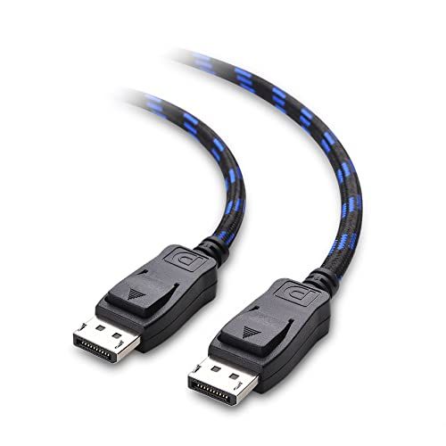 Cable Matters VESA-gecertificeerde gevlochten 8K DisplayPort 1.4 Kabel - 3 meter