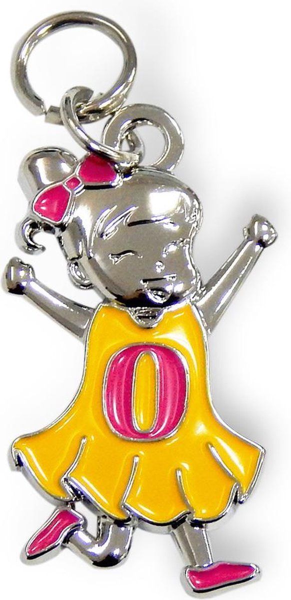 Charms for you Bedeltje - O - Meisje - 8714436083613