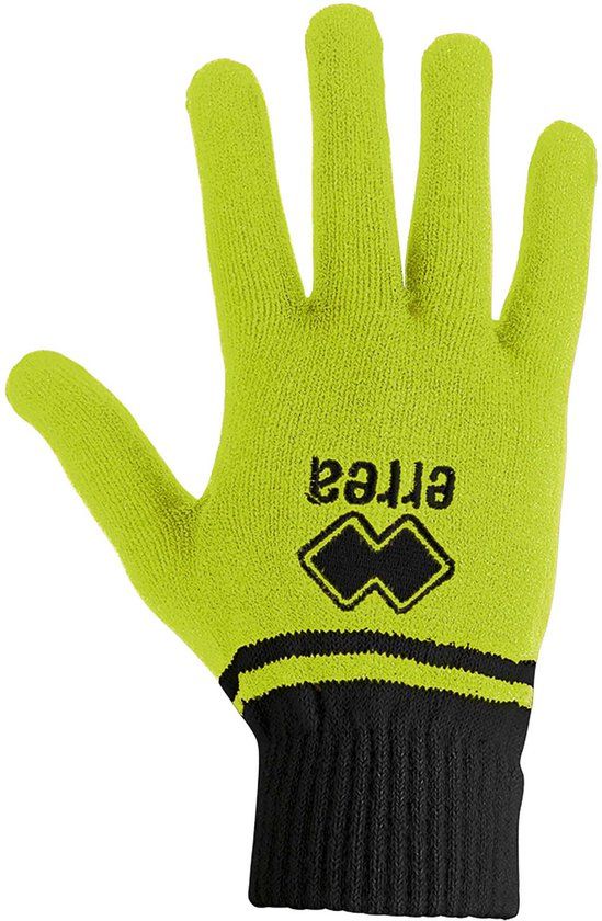 Errea Jule Jr Gloves Green Fluo Black - Sportswear - Kids