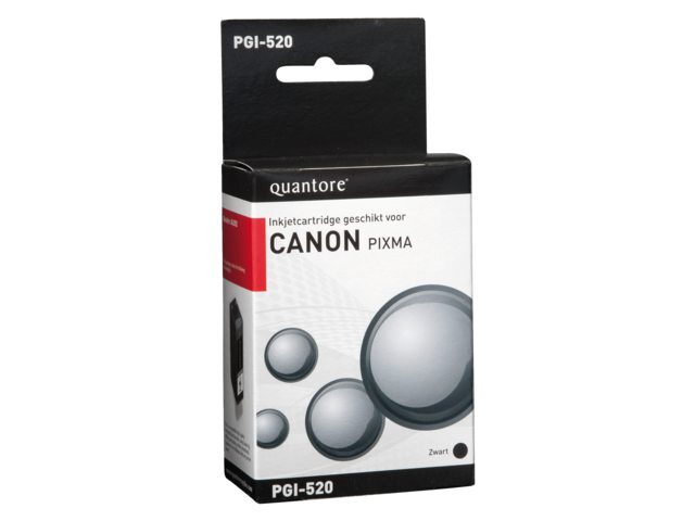 Quantore Inkcartridge Canon PGI-520 zwart + chip