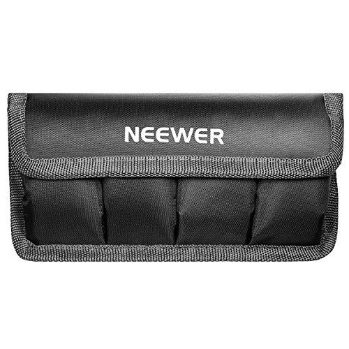 Neewer draagtas voor batterijen Reflex Digital/AA/LP-E6/E8/E10/E12/EN-EL14/EN-EL15/FW50/F550 enz. Geschikt voor de Nikon D800/Canon 5DMKIII/Sony A77