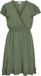 VILA VIGABSEN S/S SHORT DRESS/KA Dames Jurk Mini jurken Polyester Laurel Wreath Maat 40