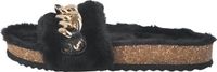Buffalo SENTA Dames Slippers Zwart Synthetisch Glitter Maat 37