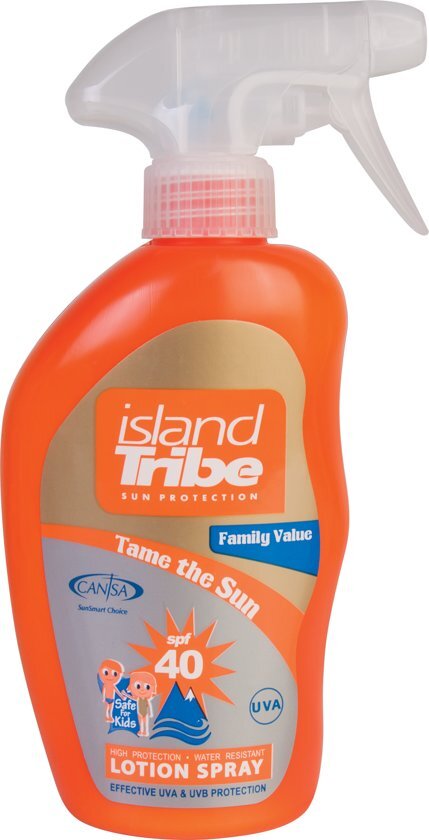 Island Tribe SPF 40 light lotion 300 ml Oxybenzone vrij