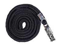 HKM Katherine met paniekhaak Halstertouw Donkerblauw/Zwart 180 cm