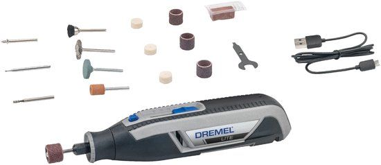 Dremel Lite Multitool - 15 accessoires - Variabele snelheid