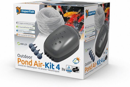 SuperFish Pond AIR Kit 4 - 600L/h - Vijver Beluchtingsset