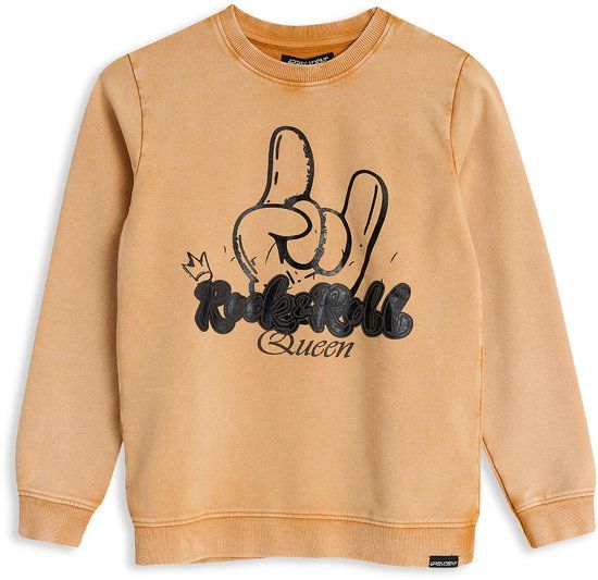 4PRESIDENT Sweater meisjes - Yellow - Maat 104