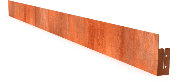 Geroba Cortenedge kantopsluiting vlak 2200x3x150 mm