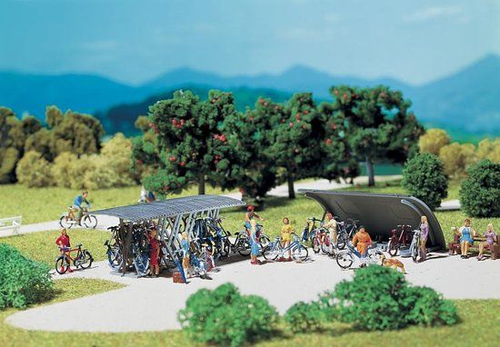 FALLER 2 Rekken met fietsen (272535)
