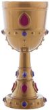 Merkloos Gouden drinkbeker kelk met diamanten 18 cm