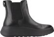 FitFlop F-Mode Leren Chelsea Laarzen - Zwart - Maat 38
