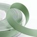 Italian Options Satijnen lint, 10 mm breed x 25 meter rol, saliegroen
