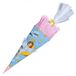 URSUS 9850027 schoolkegel Meisjes Zeshoekig Karton Blauw, Roze, Wit, Geel 68 cm
