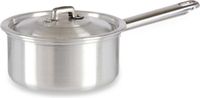 Kinvara steelpan met deksel 14cm - kookpan - zilver