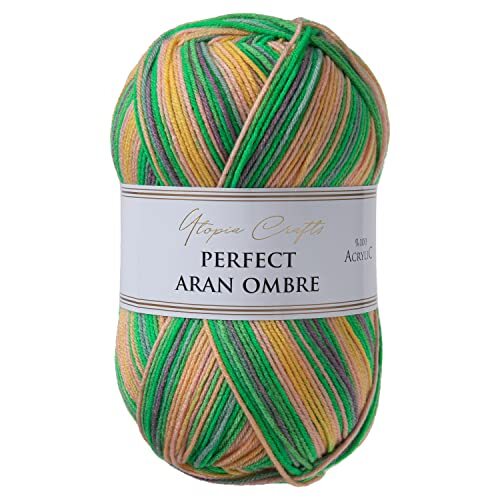 Utopia Crafts Utopia Crafts Aran Ombre Multicolour Brei- en Haakgaren, 300g - 600m (013)