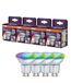 OSRAM SMART LED Spot PAR16 Reflector GU10, 4,9W ZigBee 3.0, RGBW 16 miljoen kleuren, dimbaar, app-bediening, Alexa,4-Pack