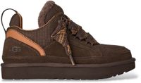 UGG Leren sneakers Lowmel donkerbruin