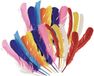 Merkloos / Sans marque Boland Veren - 24x stuks - multi color - 30 cm - indianen veer