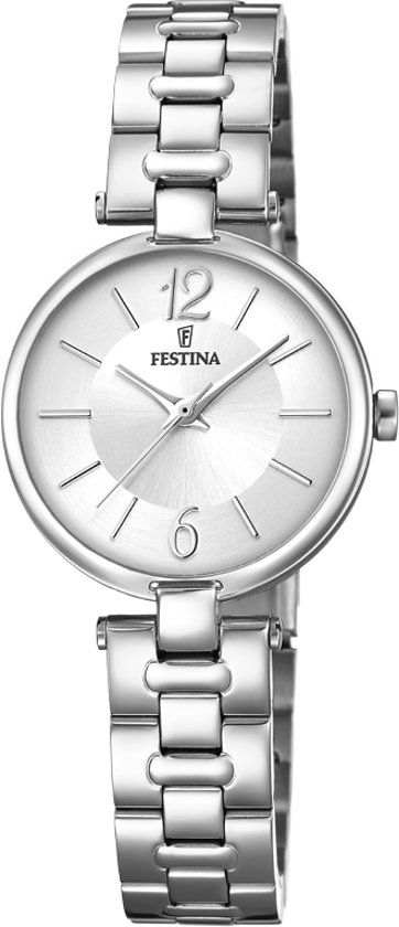 Festina F20311/1 Mademoiselle - Horloge - Staal - Zilverkleurig - Ø 28 mm