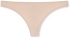 Schiesser String microvezel kant zand - Invisible Lace Dames Onderbroek - sand