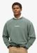 Superdry Micro Logo sweatshirt met ronde hals en losse pasvorm - Heren - Blauw - Maat L