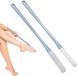 2 pièces brosse de pied pour sous la douche et brosse de gommage du dos avec long manche - brosse de bain, brosse de corps