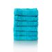 Glart Premium badstoffen handdoekenset, serie van badstof in 6 kleuren en 5 maten, kleur: TURQUOISE, 2 gezichtsdoekjes van 30 x 30 cm