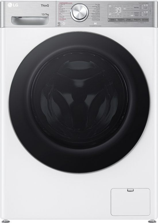 LG F4DR9537S2W Was-droogcombinatie - 13 kg - TurboWash™ 39 - AI DD™ - EzDispense™ - ThinQ™