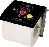MSV PORTARROLLOS Rayuela Toiletrolhouder Wandmontage Zilver RVS