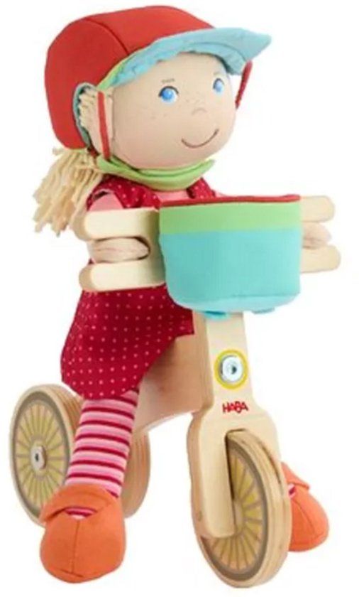 Haba Annelie pop met fiets - limited editie