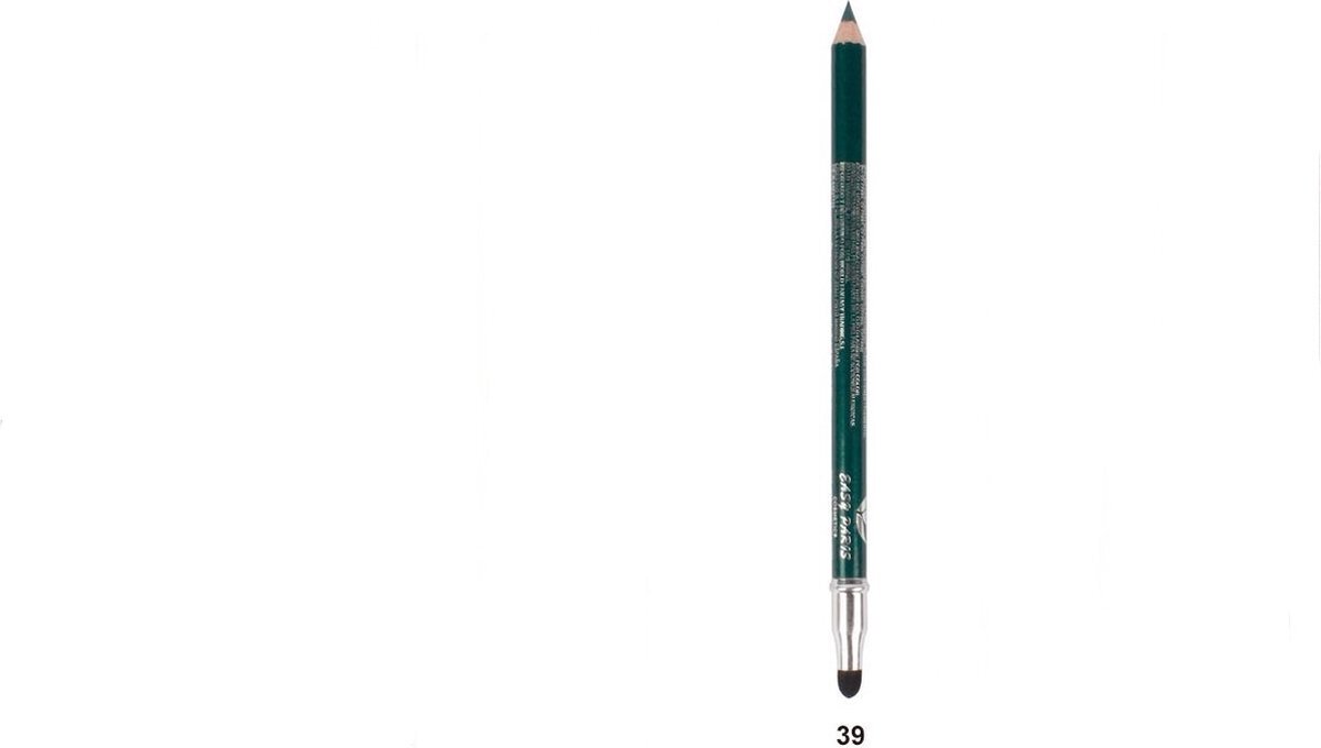 Easy Paris Cosmetics Easy Paris - Oogpotlood - Extra Waterproof - Groen - Met puntenslijper en smudger/vervager - Nummer 039 - 1 Stuks