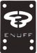 Enuff 1mm Riser pads Aluminium Zwart