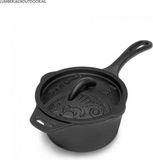 Petromax KR1 Steelpan met deksel (1 litre) - Noir